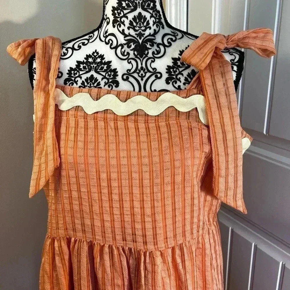 Fab’rik Organza Maxi Dress NWT - Picture 5 of 10